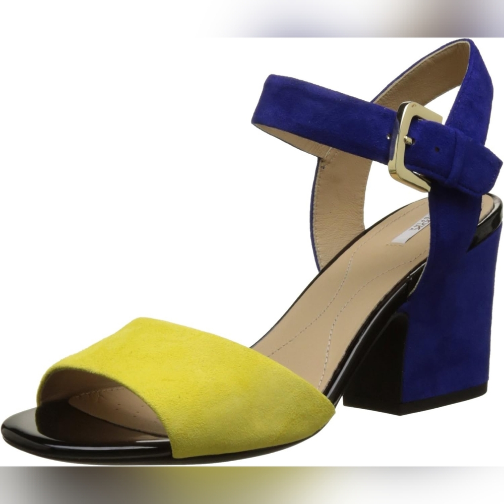 Geox Respira Marilyse Block Suede Sandals